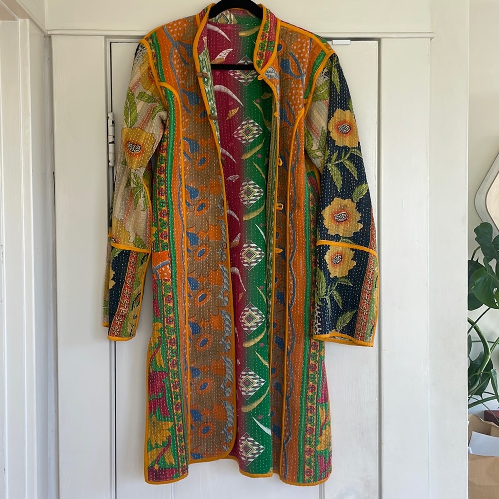 Reversible Kantha Jacket II